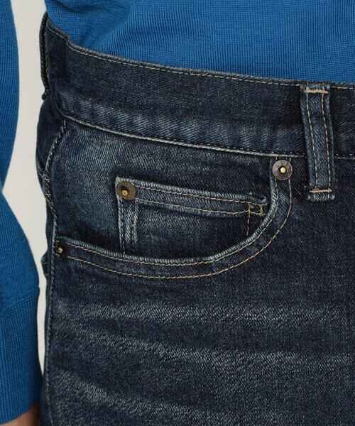 Precious Mild / プレシャスマイルド デニムパンツ | 〔 +サイズ 〕 11．5OZムラ染め糸左綾ストレッチデニム ワイドデニムパンツ | 詳細15