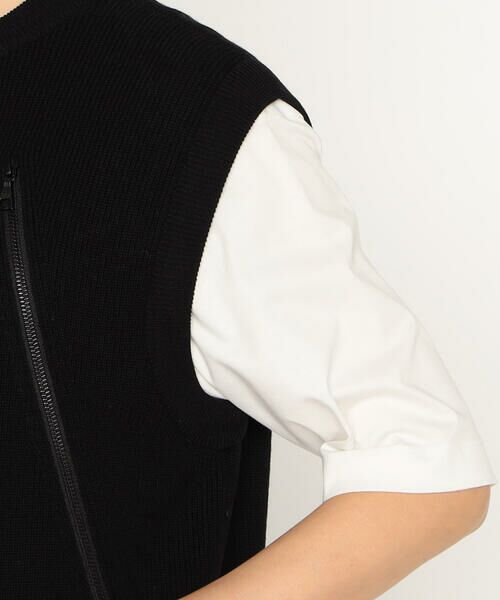 Precious Mild / プレシャスマイルド ニット・セーター | 〔 +サイズ 〕 片畦ニット ベスト | 詳細12