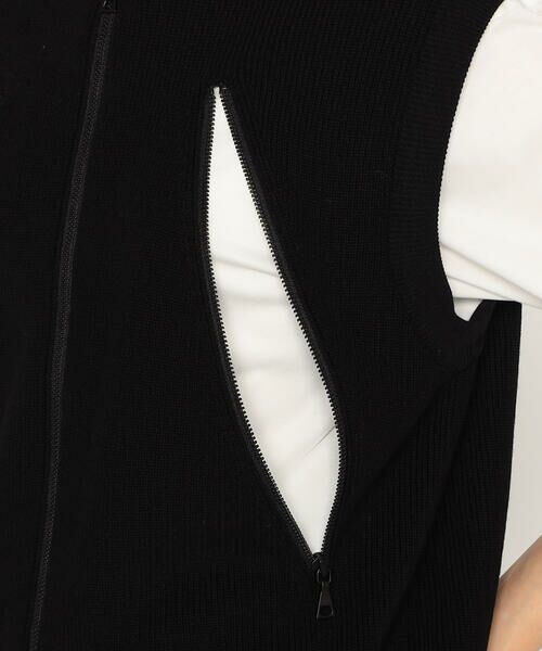 Precious Mild / プレシャスマイルド ニット・セーター | 〔 +サイズ 〕 片畦ニット ベスト | 詳細14