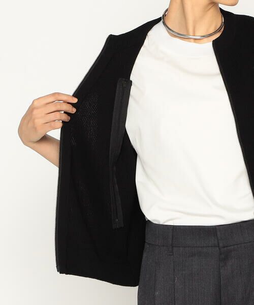 Precious Mild / プレシャスマイルド ニット・セーター | 〔 +サイズ 〕 片畦ニット ベスト | 詳細16