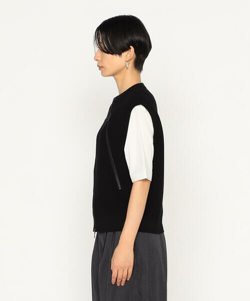 Precious Mild / プレシャスマイルド ニット・セーター | 〔 +サイズ 〕 片畦ニット ベスト | 詳細9