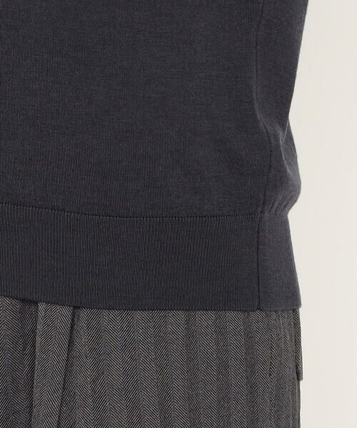 Precious Mild / プレシャスマイルド ニット・セーター | 〔 +サイズ 〕 梳毛Vネック ニット | 詳細11