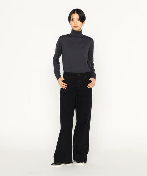 Precious Mild / プレシャスマイルド ニット・セーター | 〔 +サイズ 〕 梳毛タートルネック ニット | 詳細3