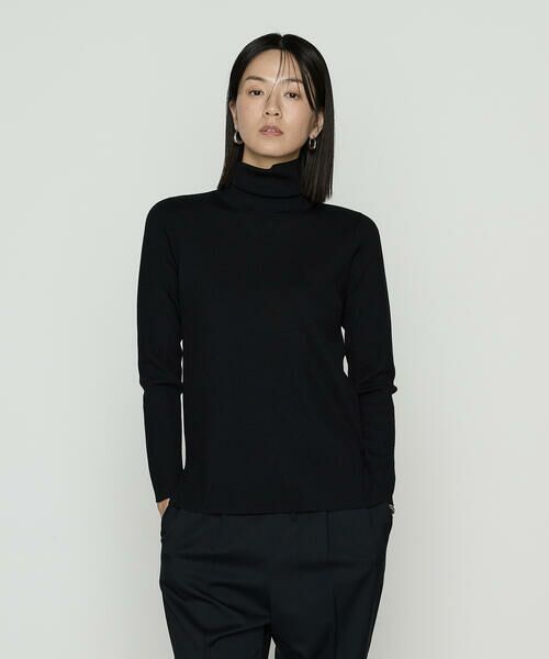 Precious Mild / プレシャスマイルド ニット・セーター | 〔 +サイズ 〕 リブ タートルネック | 詳細4