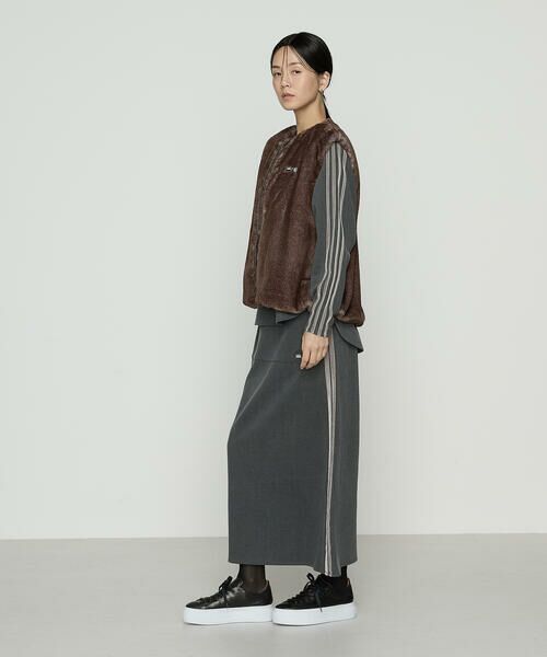 Precious Mild / プレシャスマイルド ロング・マキシ丈スカート | ヴィンテージ裏毛 スカート | 詳細2