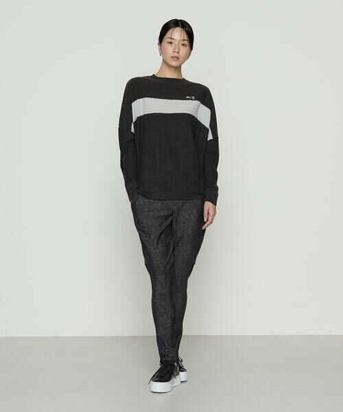 Precious Mild / プレシャスマイルド ニット・セーター | ライン入りバレル裾 ニットプルオーバー | 詳細1