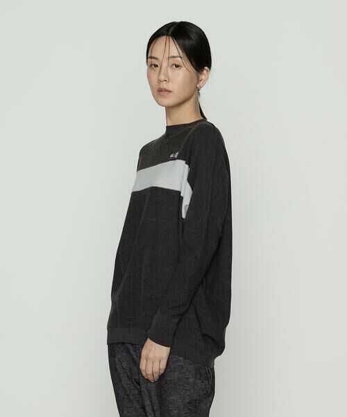 Precious Mild / プレシャスマイルド ニット・セーター | ライン入りバレル裾 ニットプルオーバー | 詳細2