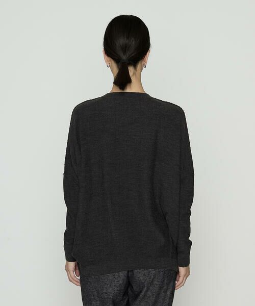 Precious Mild / プレシャスマイルド ニット・セーター | ライン入りバレル裾 ニットプルオーバー | 詳細5