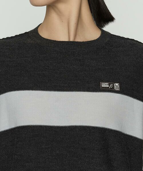 Precious Mild / プレシャスマイルド ニット・セーター | ライン入りバレル裾 ニットプルオーバー | 詳細6