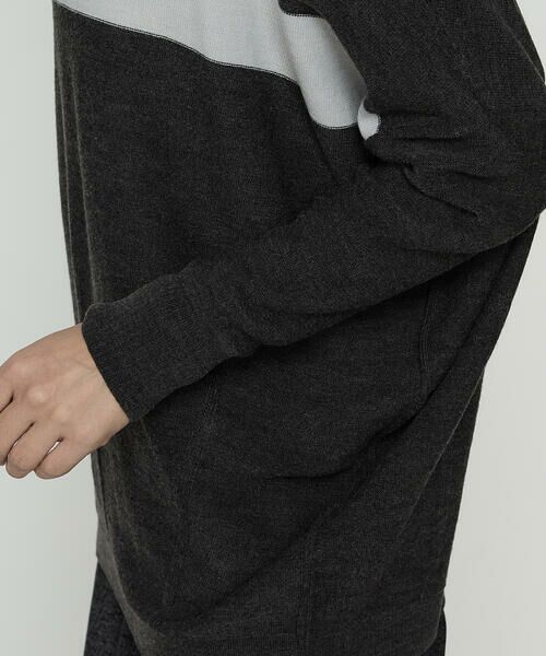 Precious Mild / プレシャスマイルド ニット・セーター | ライン入りバレル裾 ニットプルオーバー | 詳細7