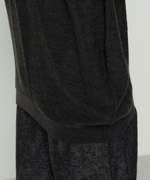 Precious Mild / プレシャスマイルド ニット・セーター | ライン入りバレル裾 ニットプルオーバー | 詳細9