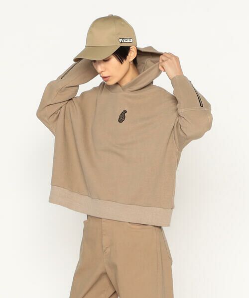 Precious Mild / プレシャスマイルド パーカー | 袖口ファスナーフーディー | 詳細3