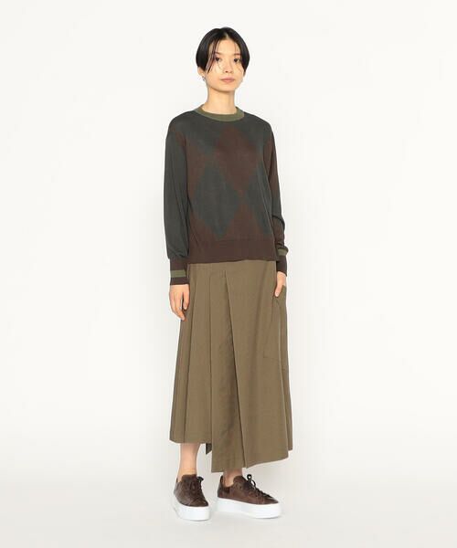 Precious Mild / プレシャスマイルド ロング・マキシ丈スカート | ガンクラブチェック スカート | 詳細1