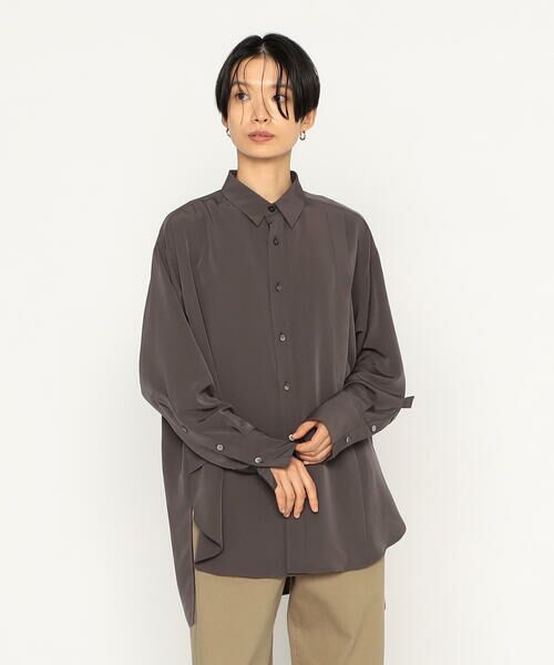 Precious Mild / プレシャスマイルド シャツ・ブラウス | デシンオーバーサイズ シャツ | 詳細2