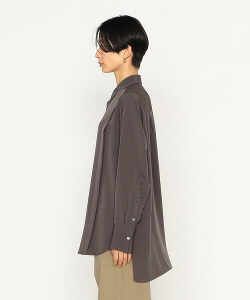 Precious Mild / プレシャスマイルド シャツ・ブラウス | デシンオーバーサイズ シャツ | 詳細6