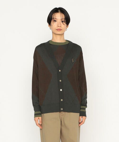 Precious Mild / プレシャスマイルド カーディガン・ボレロ | アーガイル柄 ニットカーディガン | 詳細4