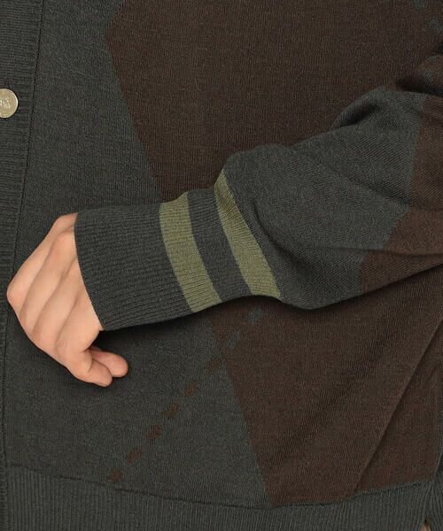 Precious Mild / プレシャスマイルド カーディガン・ボレロ | アーガイル柄 ニットカーディガン | 詳細8