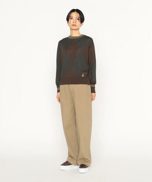 Precious Mild / プレシャスマイルド ニット・セーター | アーガイル柄 ニットプルオーバー | 詳細1