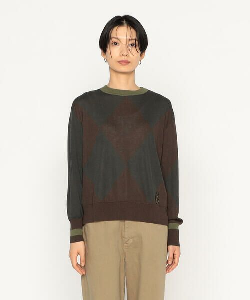 Precious Mild / プレシャスマイルド ニット・セーター | アーガイル柄 ニットプルオーバー | 詳細4