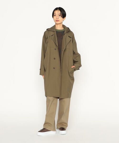 Precious Mild / プレシャスマイルド その他アウター | ガンクラブチェック フード付きコート | 詳細1