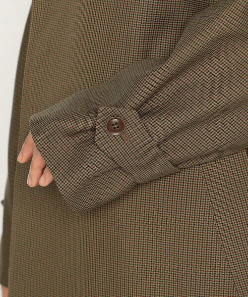 Precious Mild / プレシャスマイルド その他アウター | ガンクラブチェック フード付きコート | 詳細13