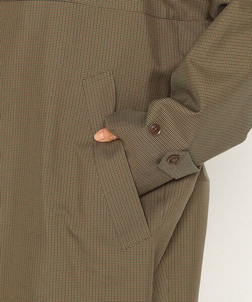 Precious Mild / プレシャスマイルド その他アウター | ガンクラブチェック フード付きコート | 詳細14