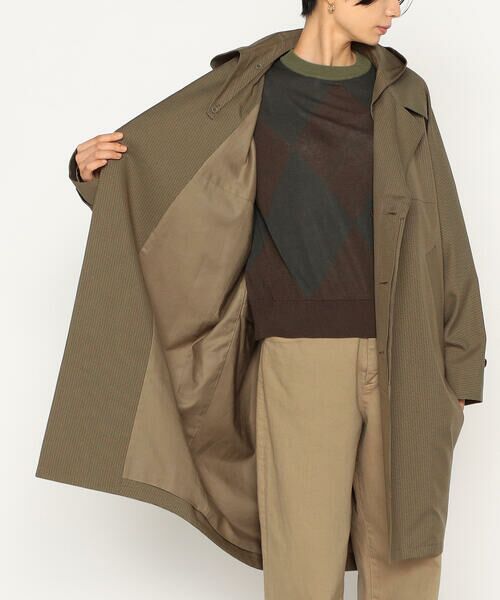 Precious Mild / プレシャスマイルド その他アウター | ガンクラブチェック フード付きコート | 詳細16