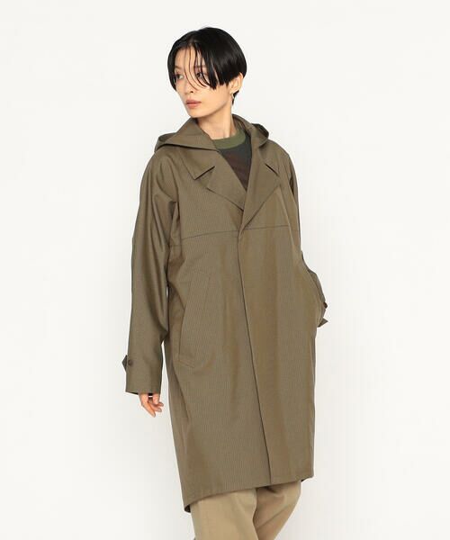 Precious Mild / プレシャスマイルド その他アウター | ガンクラブチェック フード付きコート | 詳細4