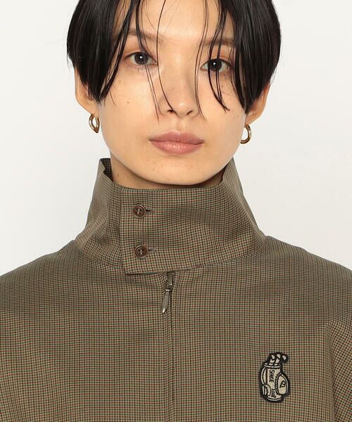 Precious Mild / プレシャスマイルド ブルゾン | ガンクラブチェック 袖ニットブルゾン | 詳細7