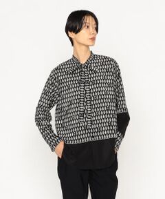 Precious Mild / プレシャスマイルド シャツ・ブラウス | ゴルフバックプリント ボウタイブラウス