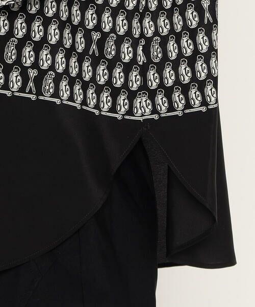 Precious Mild / プレシャスマイルド シャツ・ブラウス | ゴルフバックプリント ボウタイブラウス | 詳細9