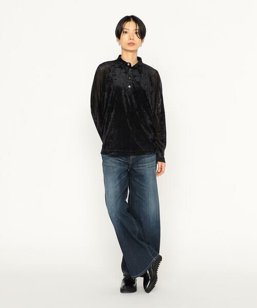 Precious Mild / プレシャスマイルド カットソー | シアーフロッキー シャツプルオーバー | 詳細1