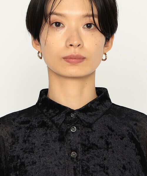 Precious Mild / プレシャスマイルド カットソー | シアーフロッキー シャツプルオーバー | 詳細7