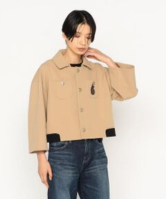 Precious Mild / プレシャスマイルド その他アウター | マイクロコード ショートジャケット