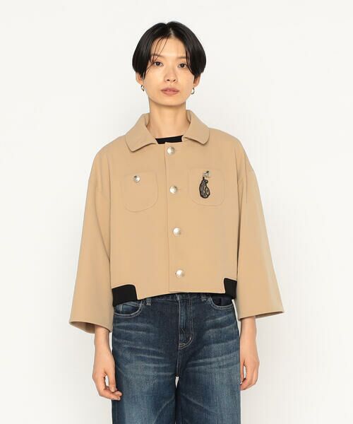 Precious Mild / プレシャスマイルド その他アウター | マイクロコード ショートジャケット | 詳細3