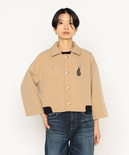 Precious Mild / プレシャスマイルド その他アウター | マイクロコード ショートジャケット | 詳細4