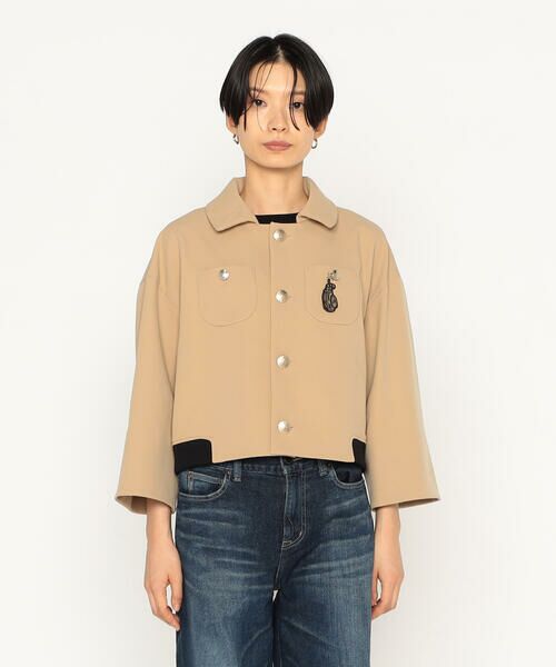 Precious Mild / プレシャスマイルド その他アウター | マイクロコード ショートジャケット | 詳細7