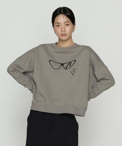 Precious Mild / プレシャスマイルド カットソー | βメガネプリント プルオーバー