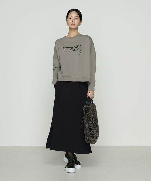 Precious Mild / プレシャスマイルド カットソー | βメガネプリント プルオーバー | 詳細1