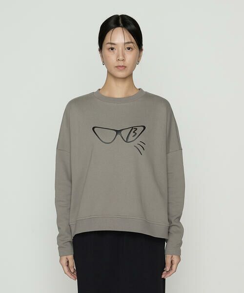 Precious Mild / プレシャスマイルド カットソー | βメガネプリント プルオーバー | 詳細4