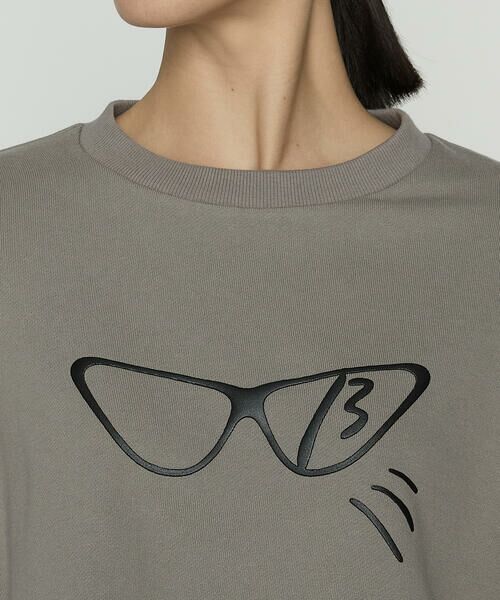 Precious Mild / プレシャスマイルド カットソー | βメガネプリント プルオーバー | 詳細6