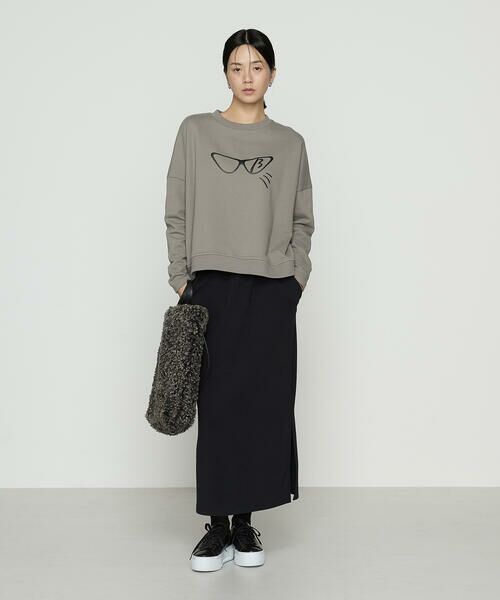 Precious Mild / プレシャスマイルド ロング・マキシ丈スカート | ストレッチダンボール タイトスカート | 詳細1