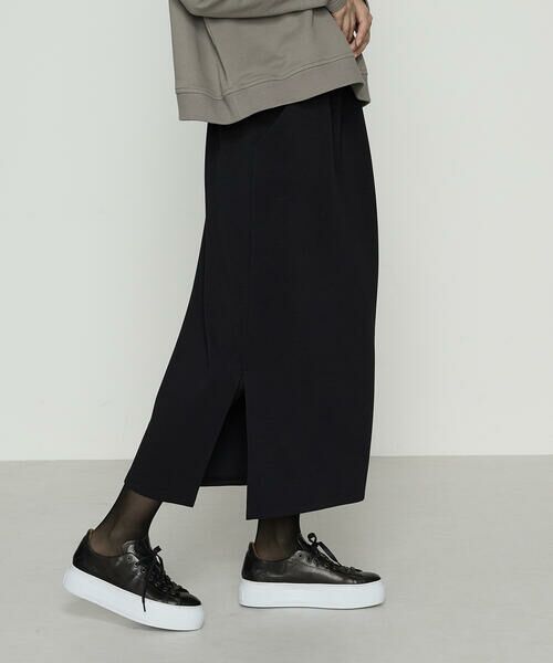 Precious Mild / プレシャスマイルド ロング・マキシ丈スカート | ストレッチダンボール タイトスカート | 詳細4