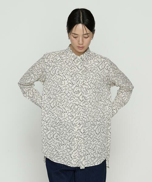 Precious Mild / プレシャスマイルド シャツ・ブラウス | めがねプリント シャツ | 詳細2