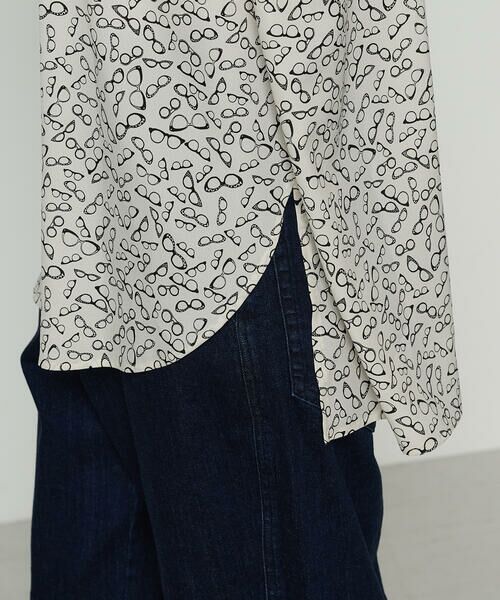 Precious Mild / プレシャスマイルド シャツ・ブラウス | めがねプリント シャツ | 詳細9