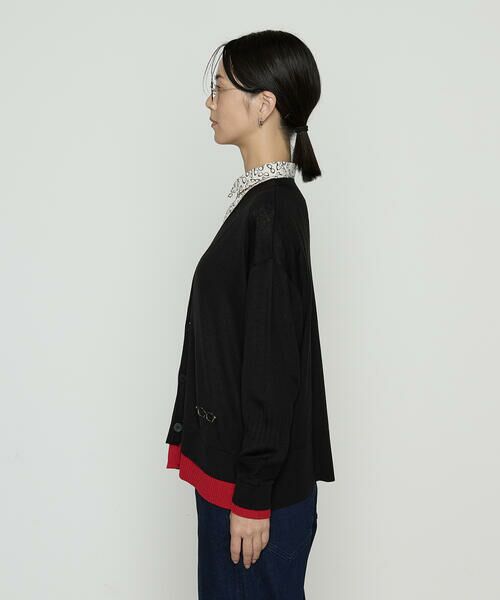 Precious Mild / プレシャスマイルド カーディガン・ボレロ | 重ね着風 ニットカーディガン | 詳細7