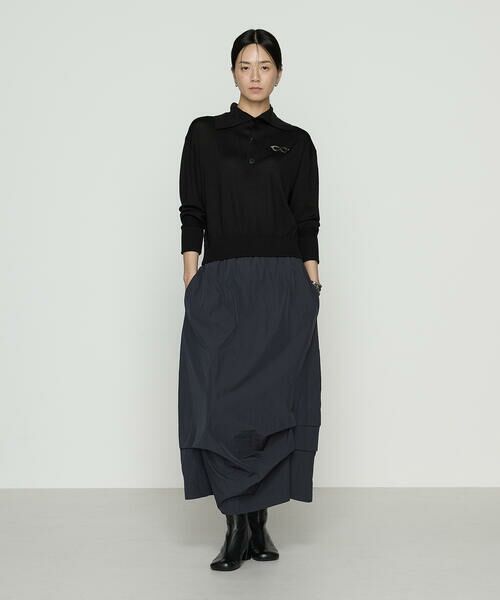 Precious Mild / プレシャスマイルド ニット・セーター | 釦開き襟付き ニットプルオーバー | 詳細1