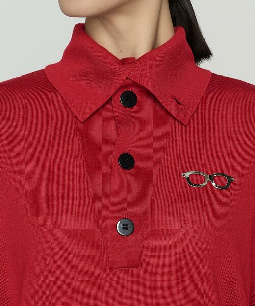 Precious Mild / プレシャスマイルド ニット・セーター | 釦開き襟付き ニットプルオーバー | 詳細12