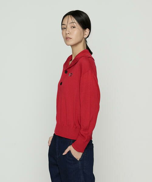 Precious Mild / プレシャスマイルド ニット・セーター | 釦開き襟付き ニットプルオーバー | 詳細7