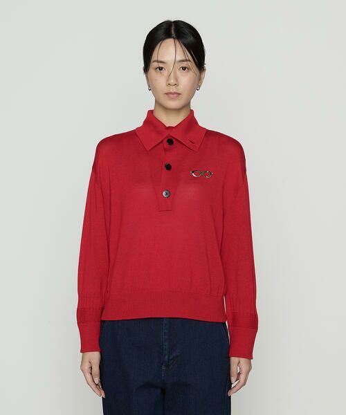 Precious Mild / プレシャスマイルド ニット・セーター | 釦開き襟付き ニットプルオーバー | 詳細9